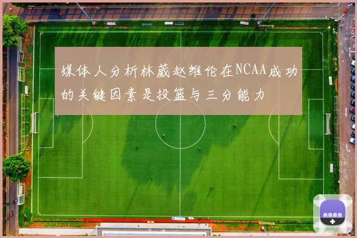 媒体人分析林葳赵维伦在NCAA成功的关键因素是投篮与三分能力